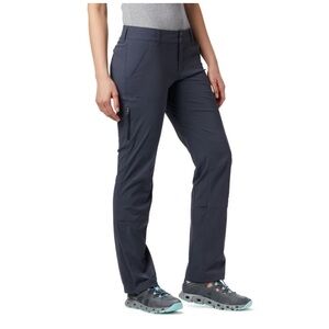 Columbia Omni-Shield Convertible Hiking Pants – Women’s Size 8 Dark Gray Slate